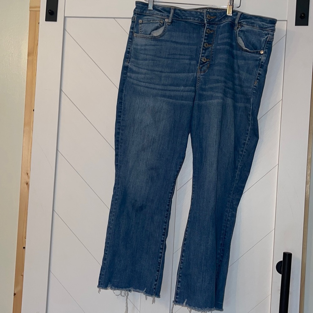 Cropped Flare Jeans